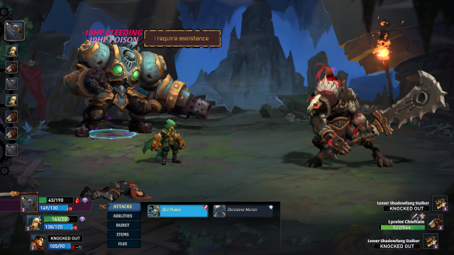 Battle Chasers Nightwar difficulty