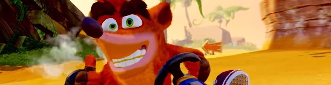 Crash Team Racing Nitro-Fueled Debuts at the Top of the Swiss Charts