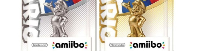 Gold Mario Amiibo Figures Selling for £100 on eBay