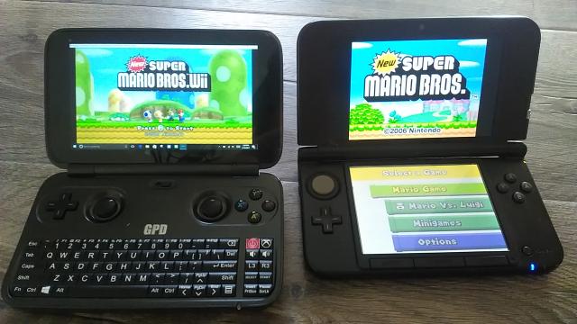 GPD Win vs 3DS XL