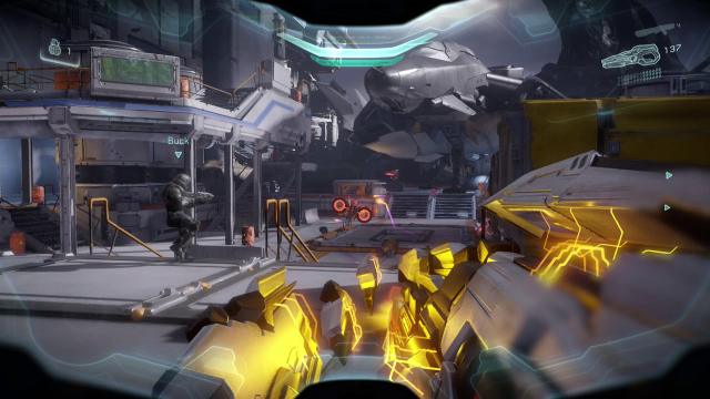 Halo 5 shooting prometheans