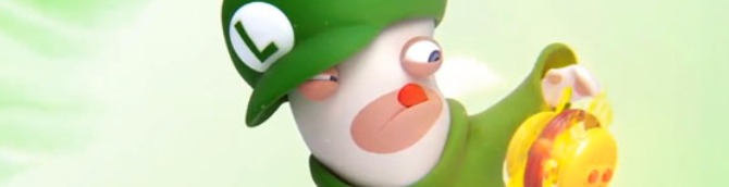 Mario + Rabbids Kingdom Battle Gets Rabbids Luigi Spotlight Trailer
