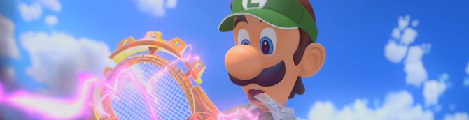 Mario Tennis Aces Remains Atop the Japanese Charts