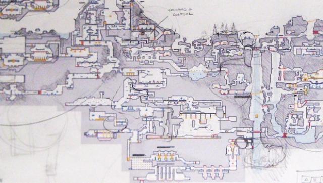 Metroidvania map