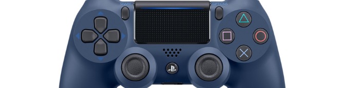 Midnight Blue and Steel Black DualShock 4 Controllers Announced