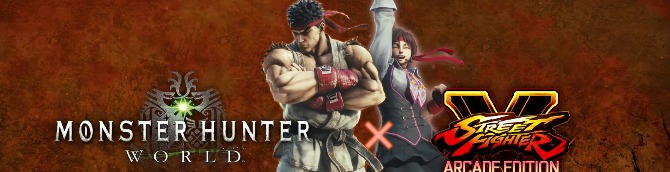 Play as Ryu and Sakura from Street Fighter V in Monster Hunter: World
