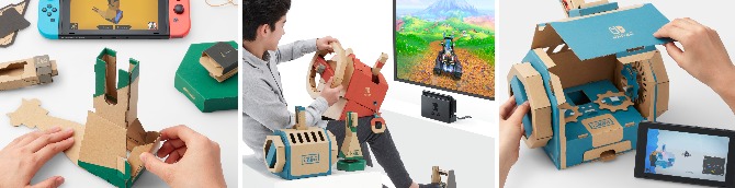 Nintendo Labo Toy-Con 3: Vehicle Kit Gets 7 Minute Overview Trailer