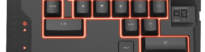 Officially Licensed PS4 Keypad and Mouse Coming Out This Year