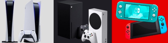 PS5 vs Xbox Series X|S vs Switch Sales Comparison Charts Through January 1