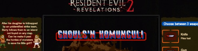 Resident Evil: Revelations 1 and 2 on Switch Adds Exclusive Retro Minigames