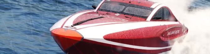 The Crew 2 Trailer Features Jaguar Vector V40R Powerboat