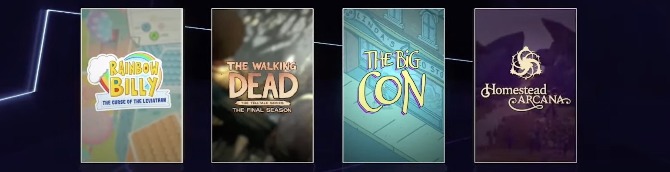 Walking Dead Final Season, Rainbow Billy, The Big Con, and Homestead Arcana Coming to Game Pass