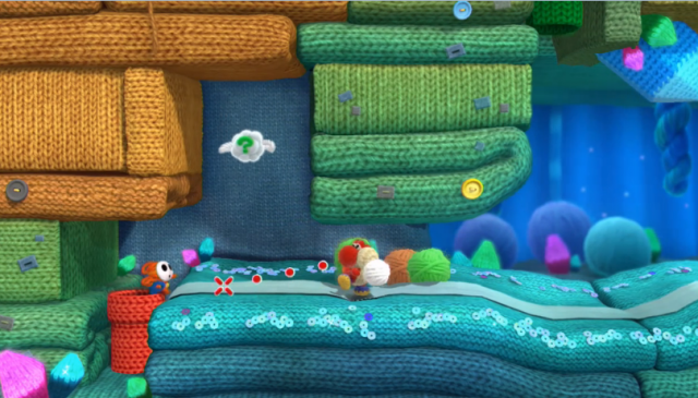 yoshi's wooly world