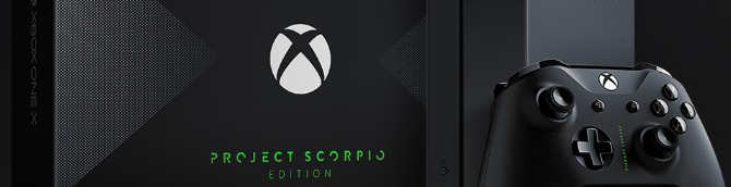 Xbox One X Project Scorpio Edition Announced