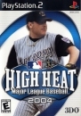 High Heat Major League Baseball 2004 boxart at gamrReview