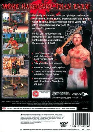 Backyard Wrestling For Playstation 2 Sales Wiki Release Dates