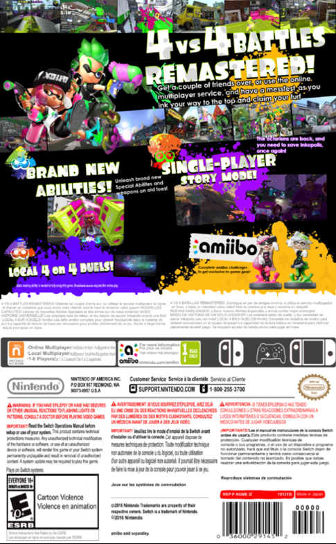 Splatoon Sales Chart