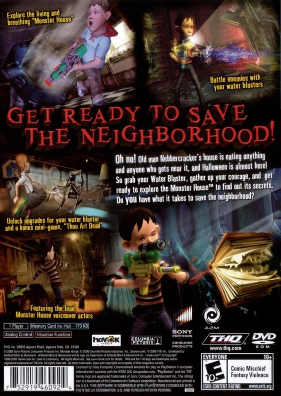 Monster House for PlayStation 2 - Sales, Wiki, Release Dates, Review