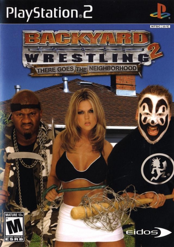 Backyard Wrestling 2 There Goes The Neighborhood For Playstation