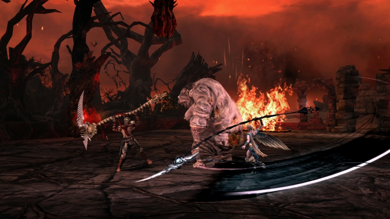 Dante's Inferno PSP vs PS3 Comparison 