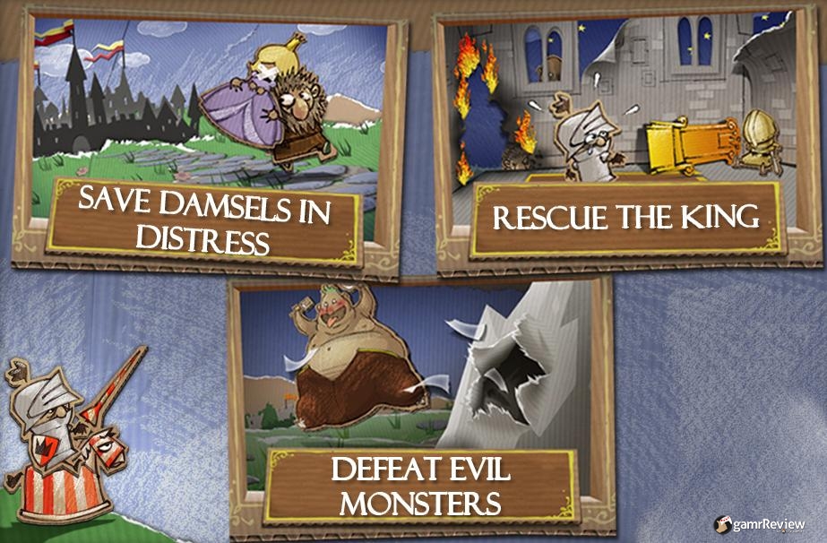Curses! Can't conceivably contain common calamities vgchartz gamrReview cardboard castle iphone review knight adventure