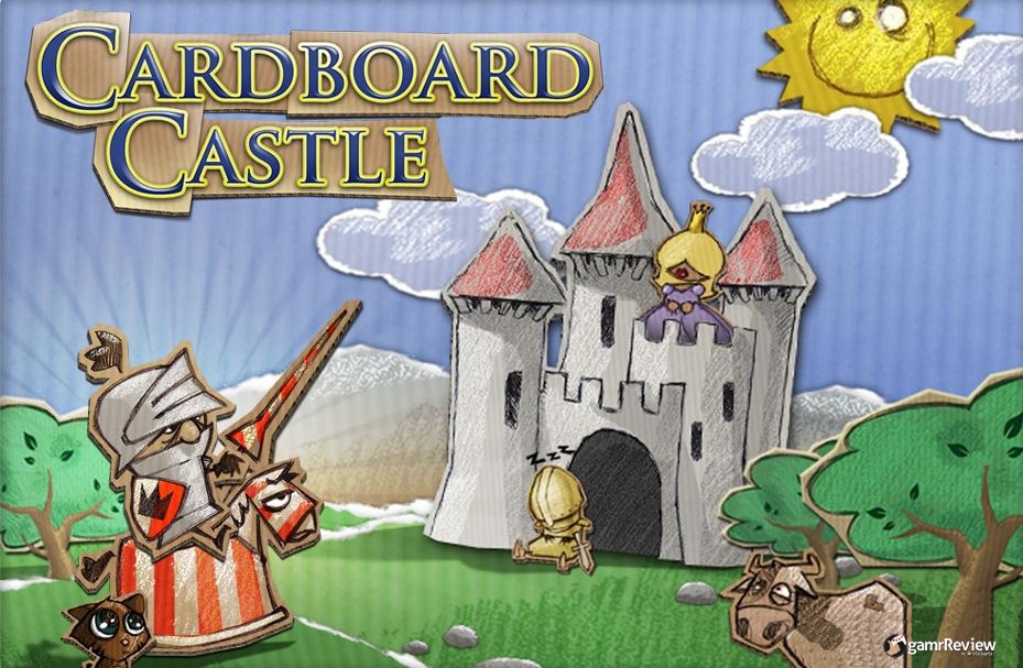 vgchartz gamrReview cardboard castle iphone ipad review adventure puzzle knight