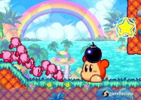 kirby mass attack bomb waddle dee ds