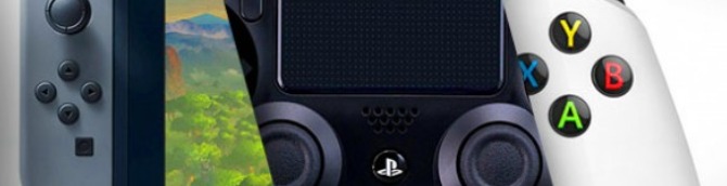 PS4 vs Xbox One vs Switch Global Lifetime Sales – February 2018