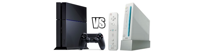 PS4 vs Wii – VGChartz Gap Charts – February 2016 Update