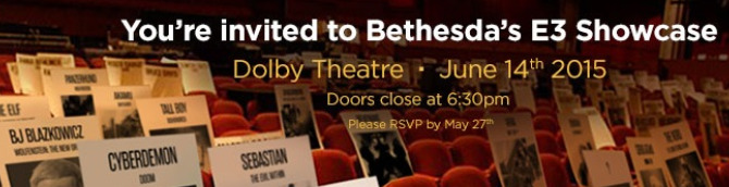 Bethesda’s E3 Invites Tease Doom, Wolfenstein & Dishonored