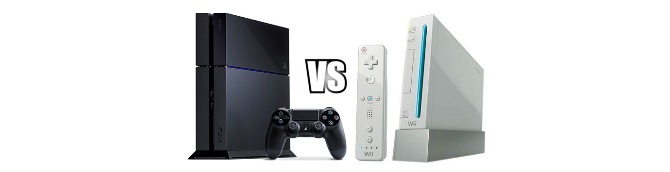 PS4 vs Wii – VGChartz Gap Charts – January 2016 Update