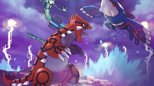 ...in which Groudon fights to rid Hoenn of too much water.