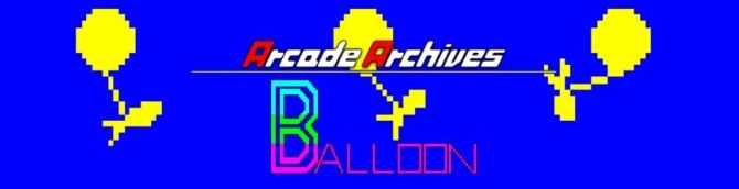 Arcade Archives Balloon Bomber Launches October 1 for Switch 2, PS5, Xbox Series, Switch, and PS4