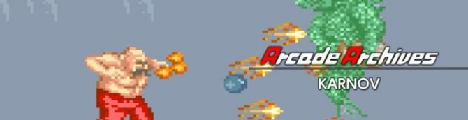 Arcade Archives Karnov Launches September 10 for Switch 2, PS5, Xbox Series, Switch, and PS4