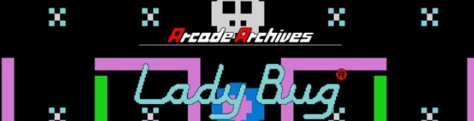 Arcade Archives Lady Bug Launches July 2 for Switch 2, PS5, Xbox Series, Switch, and PS4 