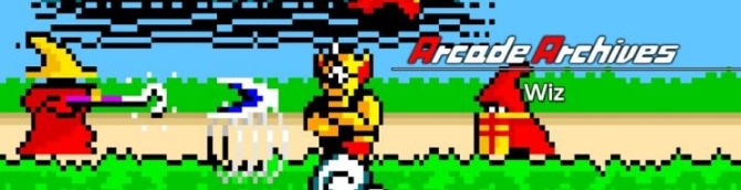 Arcade Archives Wiz Launches September 3 for Switch 2, PS5, Xbox Series, Switch, and PS4