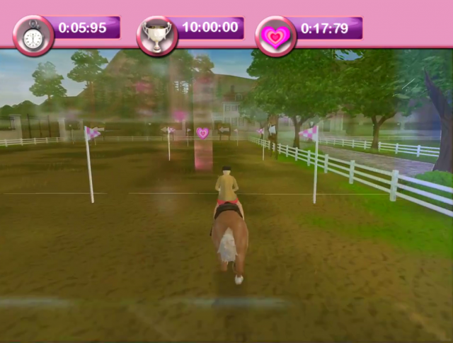 Barbie Riding Stage Riding - Game PLAYSTATION 2 PS2 Complete