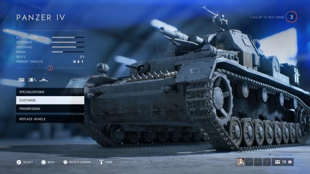 How to Specialize Battlefield V Vehicles