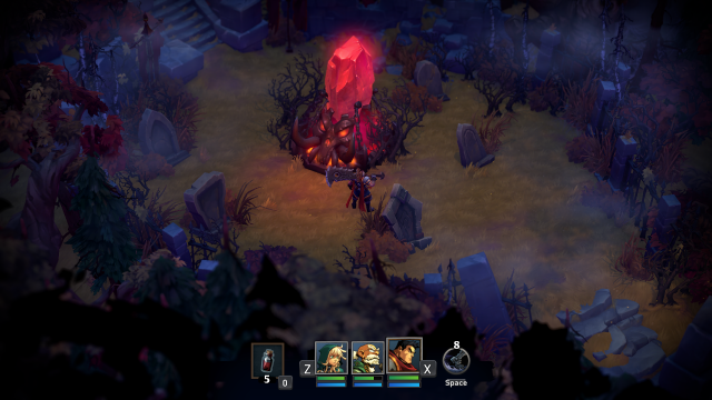 Battle Chasers Nightwar dungeon