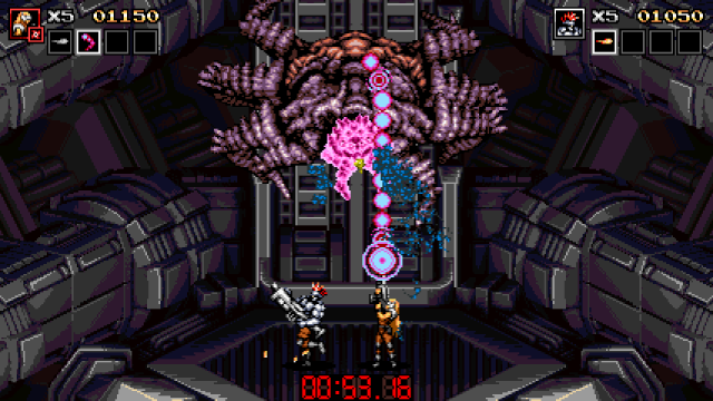 Blazing Chrome boss