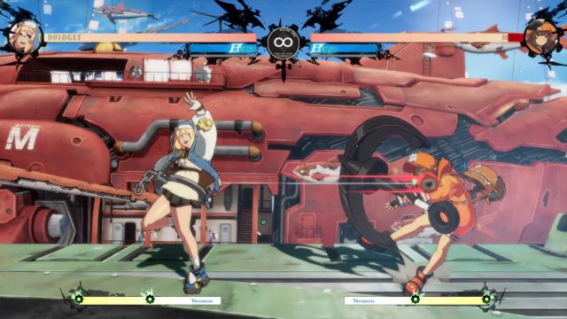 Trans Bridget fight stick : r/Guiltygear