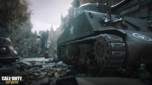CALL OF DUTY WWII - COD LOCAL MULTIPLAYER SPLIT SCREEN KILL CONFIRMED CARENTAN GAMEPLAY