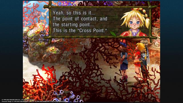 Chrono Cross menu art  Chrono cross, Chrono trigger, Cross art