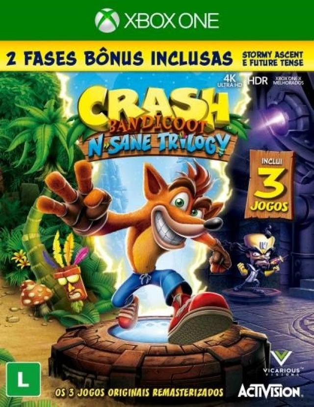 Crash Bandicoot N. Sane Trilogy Box Art Reveals New Level 'Future Tense'
