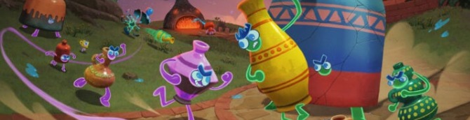 Double Fine Announces Multiplayer Pottery Party Brawler Kiln for PS5, Xbox Series, PC, and Game Pass