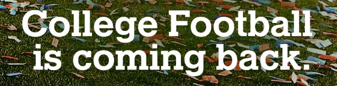 EA Announces Return of College Football Games