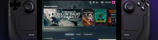 Steam Deck Tops the Steam Charts, Elden Ring Takes 2nd