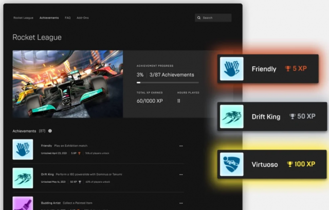 Epic Games Store is Getting a New Achievements System Next Week thumbnail