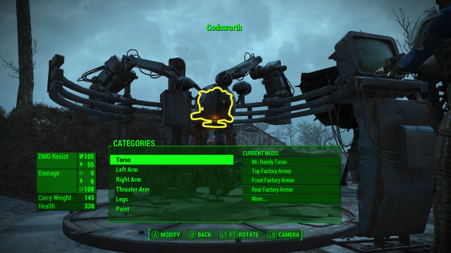 Customizing Codsworth