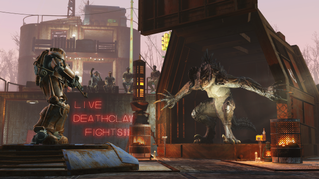 Releasing a deathclaw